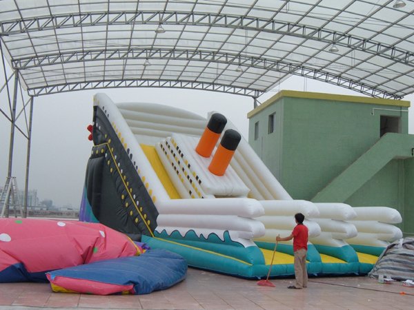 big inflatable slide HT-10